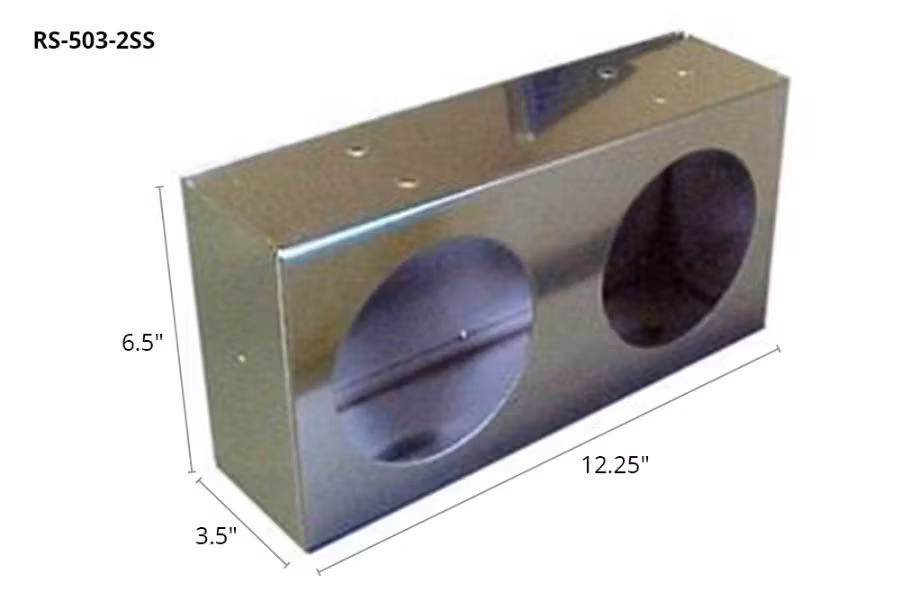 5126-race-sport-4in-round-steel-light-box-w-knockouts-4.jpg Race Sport 4in Round Steel Light Box w/ Knockouts
