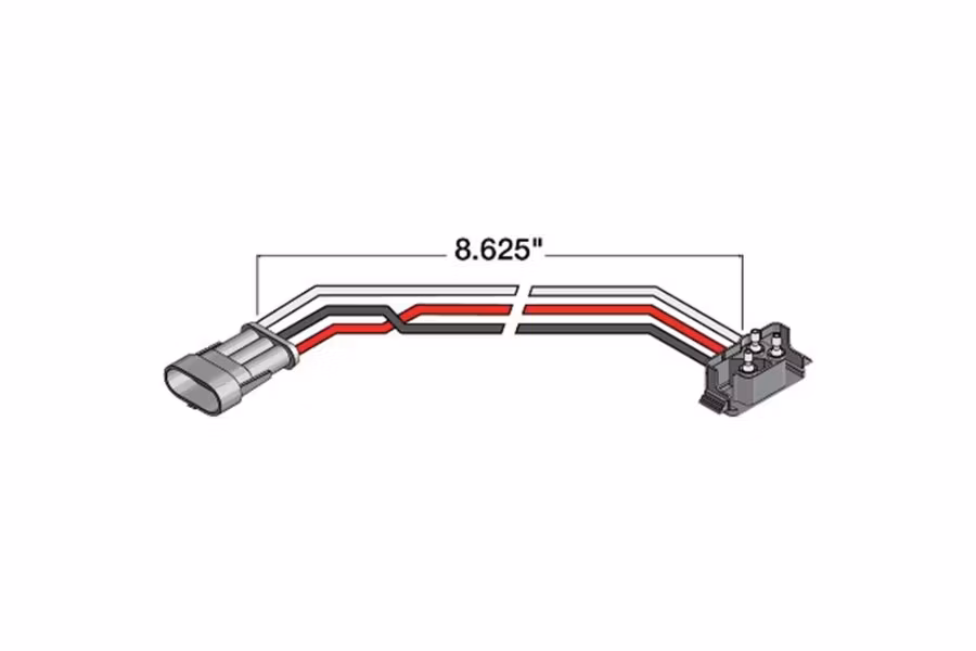 Truck-Lite Stop/Turn/Tail PL-3 Fit 'N Forget Plug
