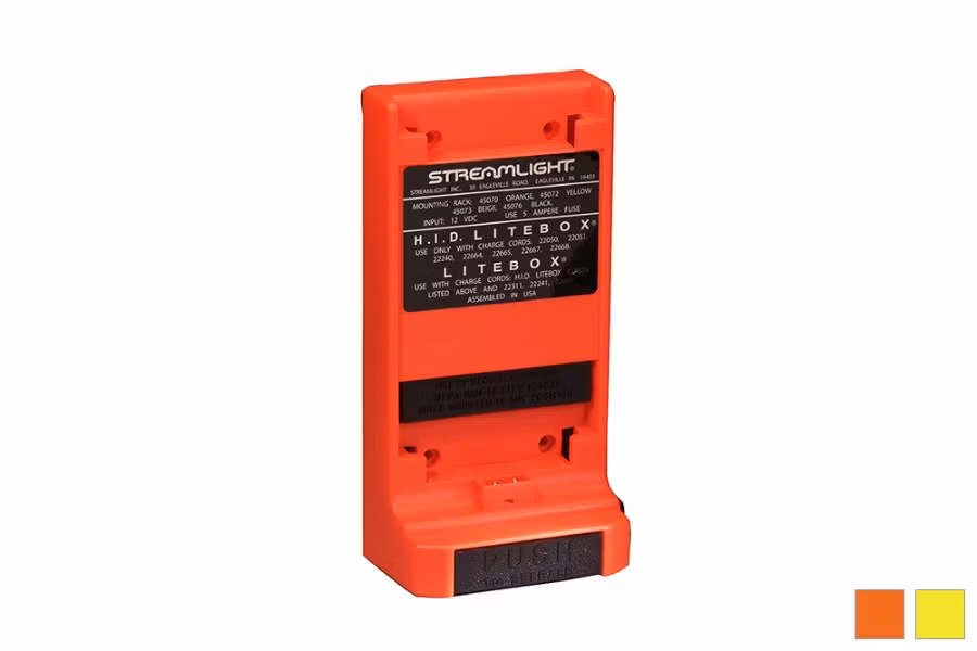 Sreamlight LiteBox Orange/Yellow Charger