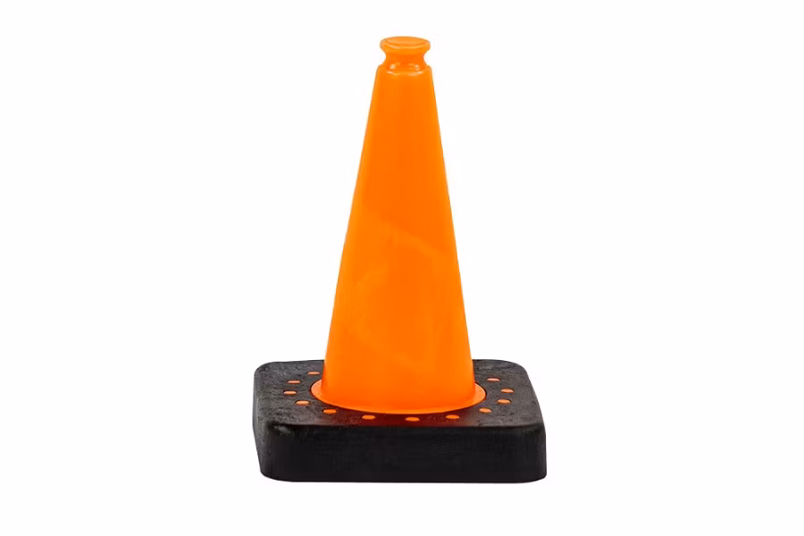 5238-jbc-safety-orange-3-quot-mini-traffic-cone-1.jpg JBC Safety Orange 3" Mini Traffic Cone