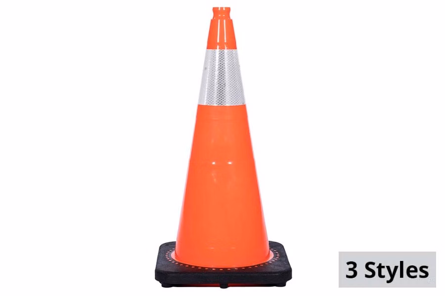 5261-jbc-revolution-series-orange-reflective-traffic-cone-1.jpg JBC Revolution Series Orange Reflective Traffic Cone