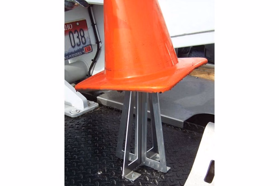Zip's 28" Aluminum Vertical Safety Cone Holder