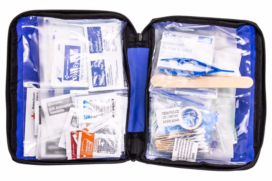 First Aid Only Essentials First Aid Kit, 200 Pieces, Fabric Case