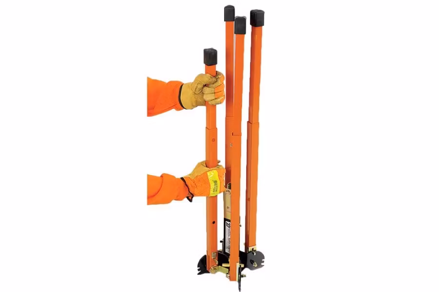 TrafFix Devices Low-Profile Stand with Latch Bracket Assembly
