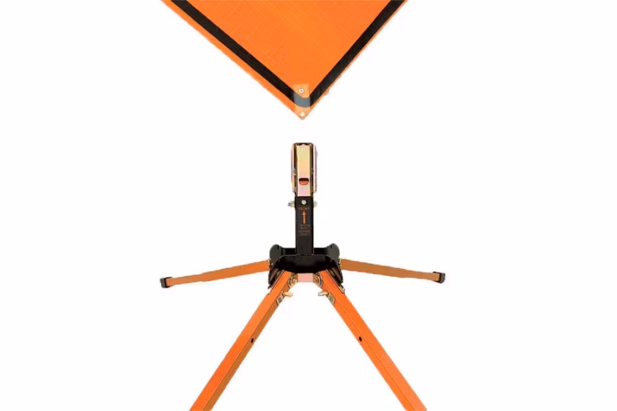 TrafFix Devices Low-Profile Stand with Latch Bracket Assembly