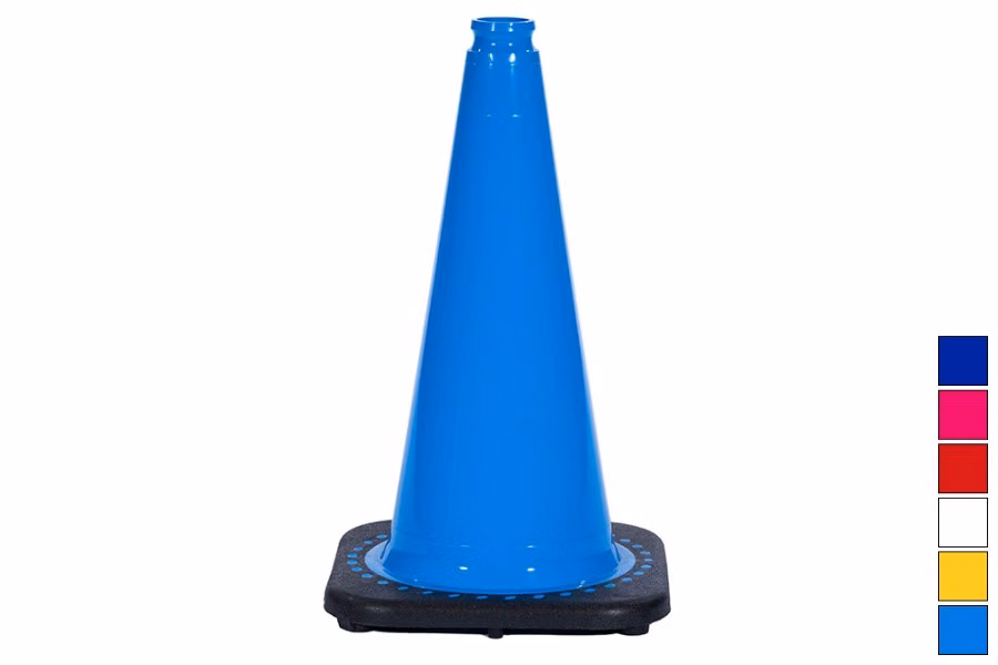5359-jbc-revolution-series-colored-non-reflective-traffic-cone-1.jpg JBC Revolution Series Colored Non-Reflective Traffic Cone