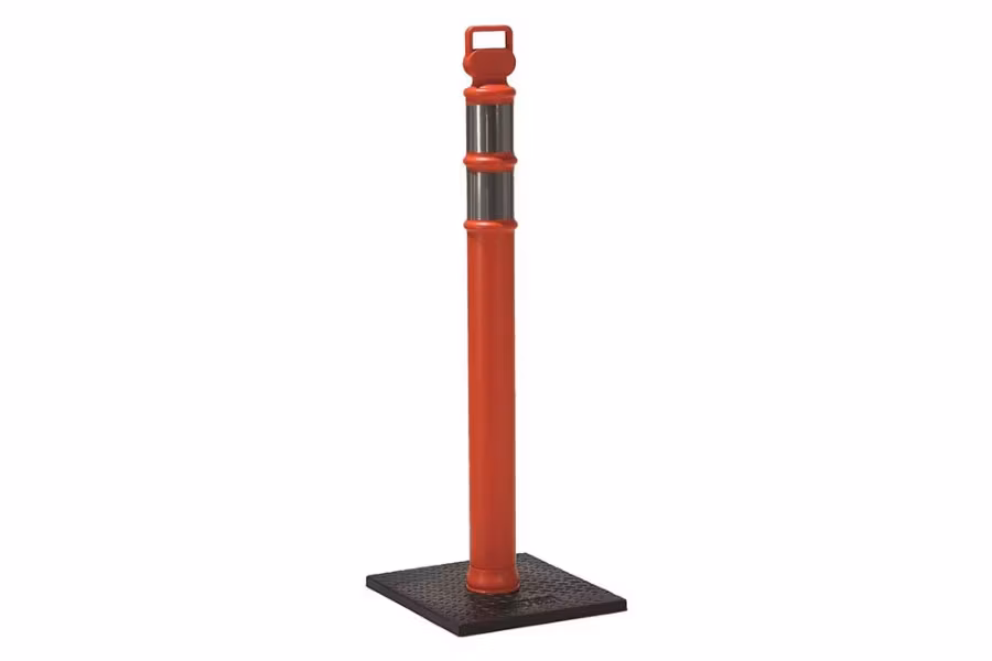 Cortina T-Top Delineator Post with Base