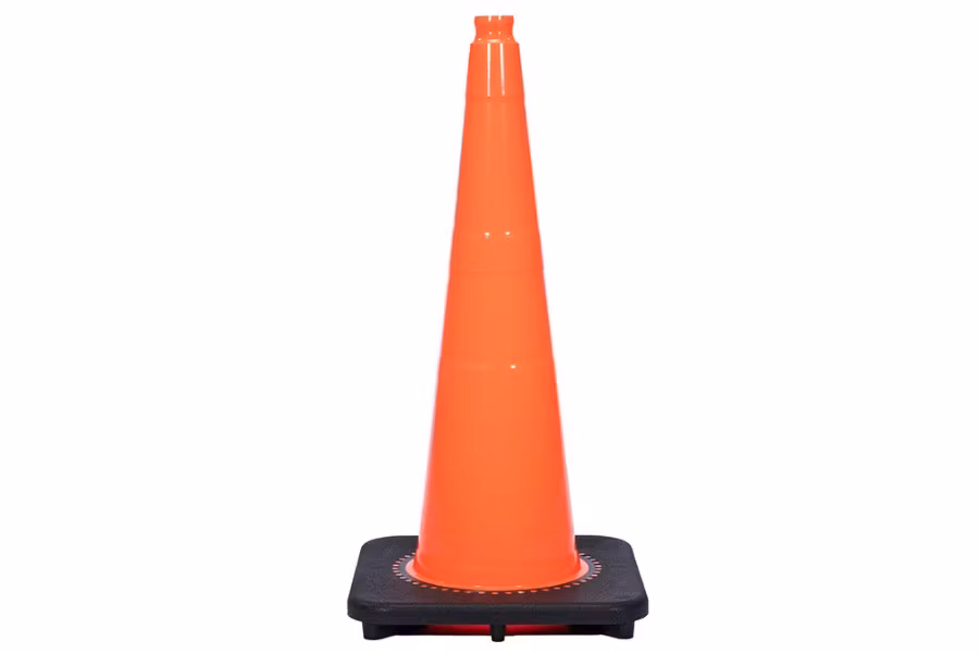 5408-jbc-revolution-series-orange-slim-body-non-reflective-traffic-cone-1.jpg JBC Revolution Series Orange Slim Body Non-Reflective Traffic Cone
