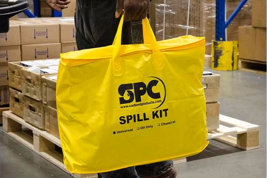 Brady Sorbent Products Economy Spill Kit