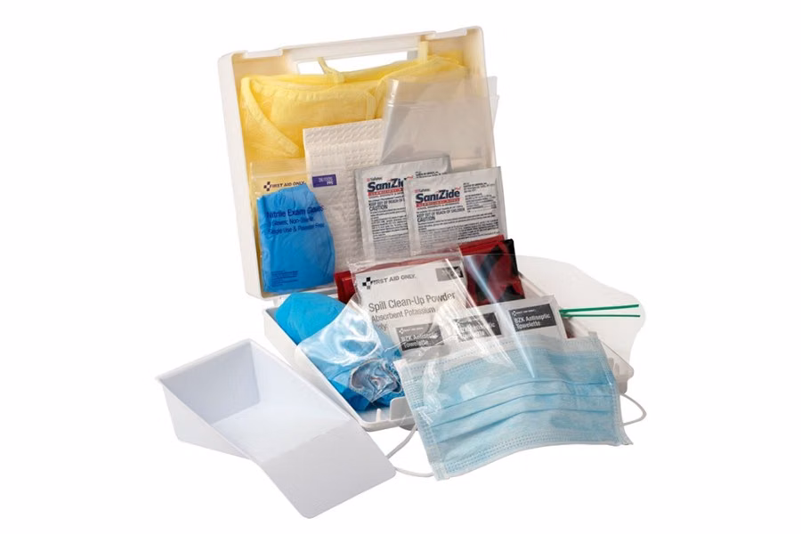 First Aid Only Biohazard 24-Pc. Bodily Fluid Spill Kit