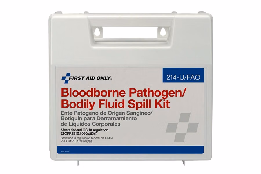 First Aid Only Biohazard 24-Pc. Bodily Fluid Spill Kit