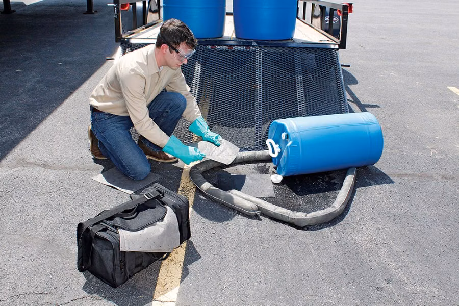 SpillTech Black Duffle Spill Kit
