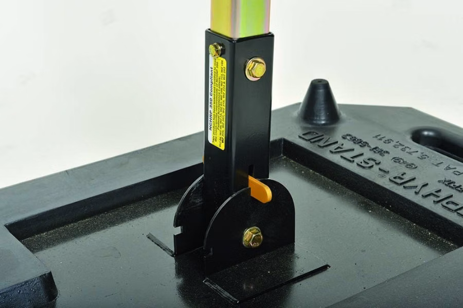 TrafFix Devices Zephyr Sign Stand with Universal Sign Holder