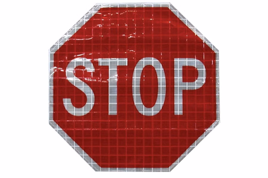 Dicke Safety Roll-up Stop/ Slow Paddle