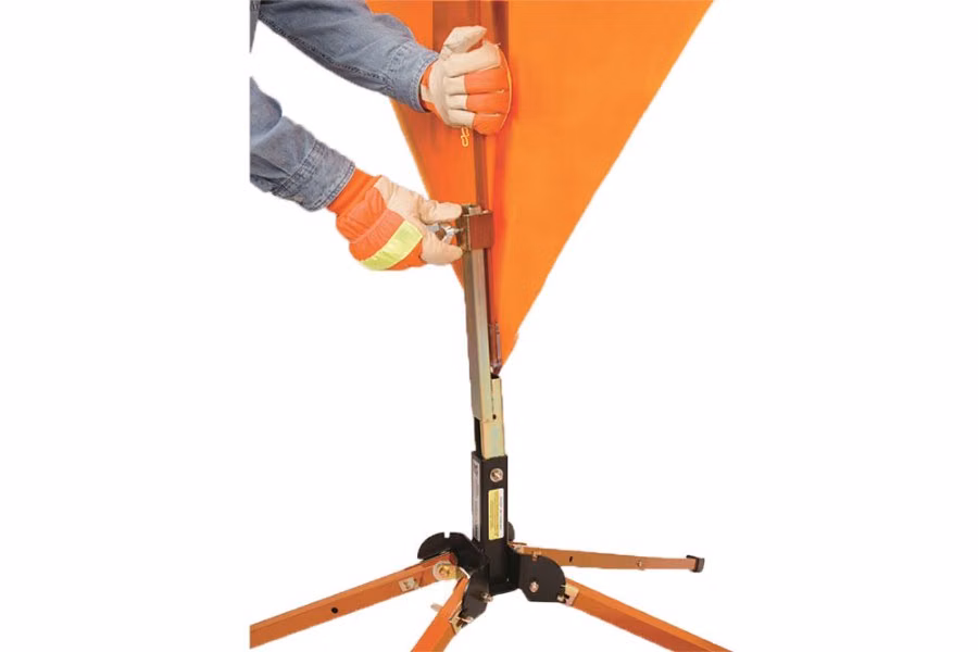 TrafFix Devices Low-Profile Stand with Universal Sign Holder