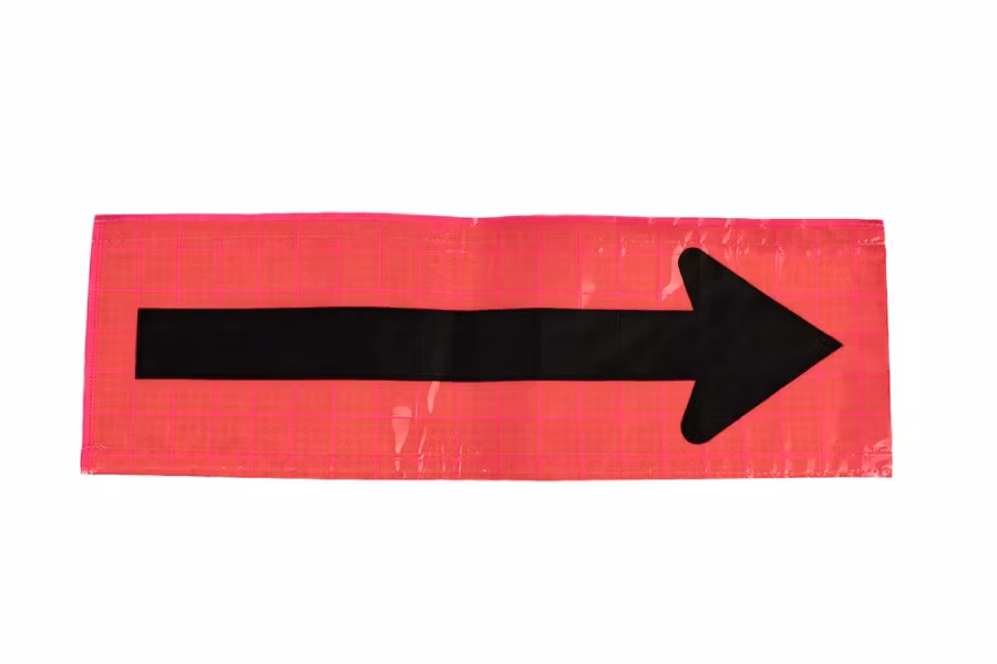 Sign and Safety Equipment Replacement Detour Arrow