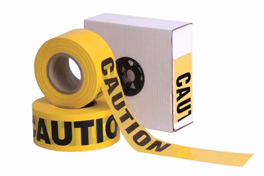 INCOM Yellow "CAUTION" Barricade Tape