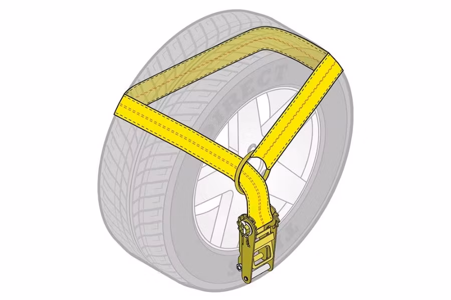 5655-b-a-products-wheel-lift-tie-down-strap-with-d-rings-1.jpg B/A Products Wheel Lift Tie-Down Strap with D-Rings