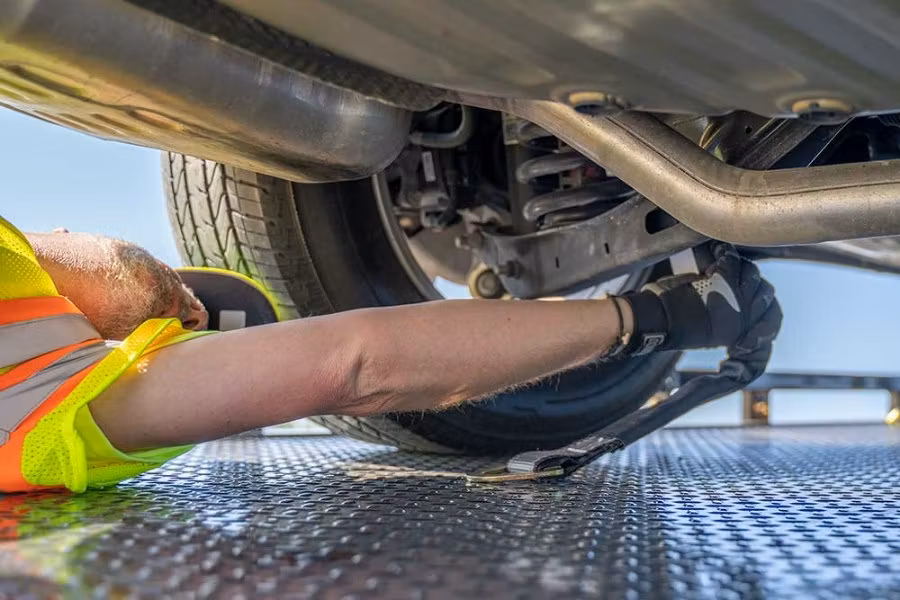 AW Direct Axle Strap with Wear Pad and Delta Rings