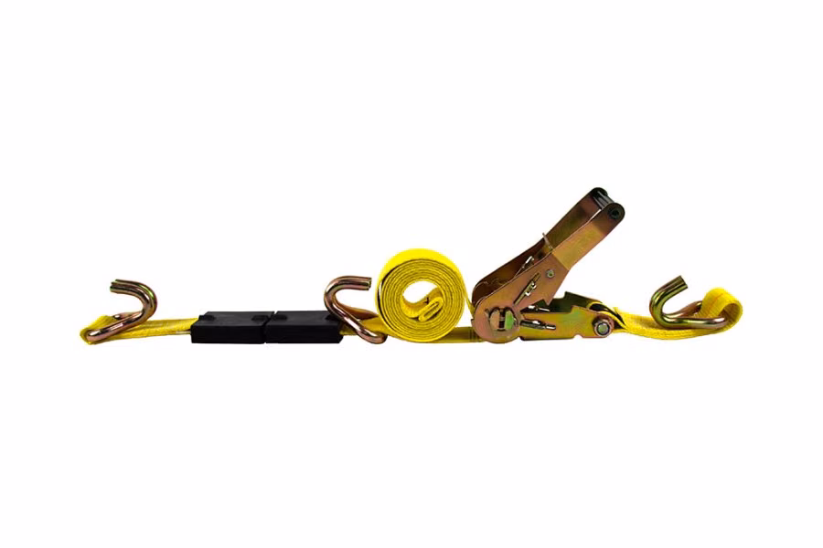 Ancra Car Hauler Ratchet Tie Down Assembly w/ Wire Hooks
