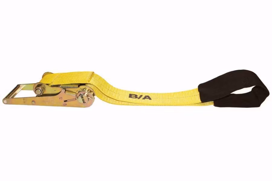 B/A Products Underlift Tie Downs w/ Long Handle Ratchet and Protective Sleeve Heavy Duty 4"