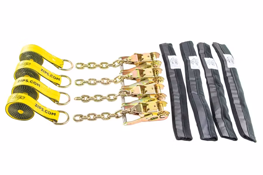 Zip's 4-Point Tie-Downs with D-Rings