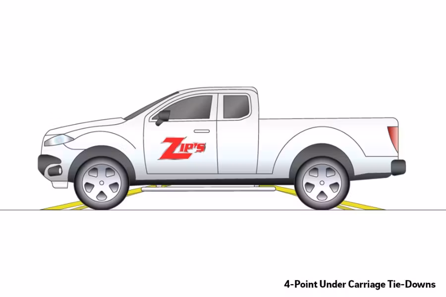 Zip's Replacement Tie-Down Strap with Twisted Snap Hook