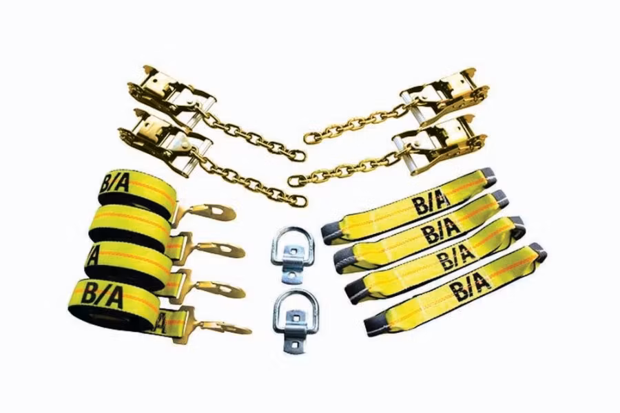 B/A Products Roll Back Tie-Down System with Snap Hooks