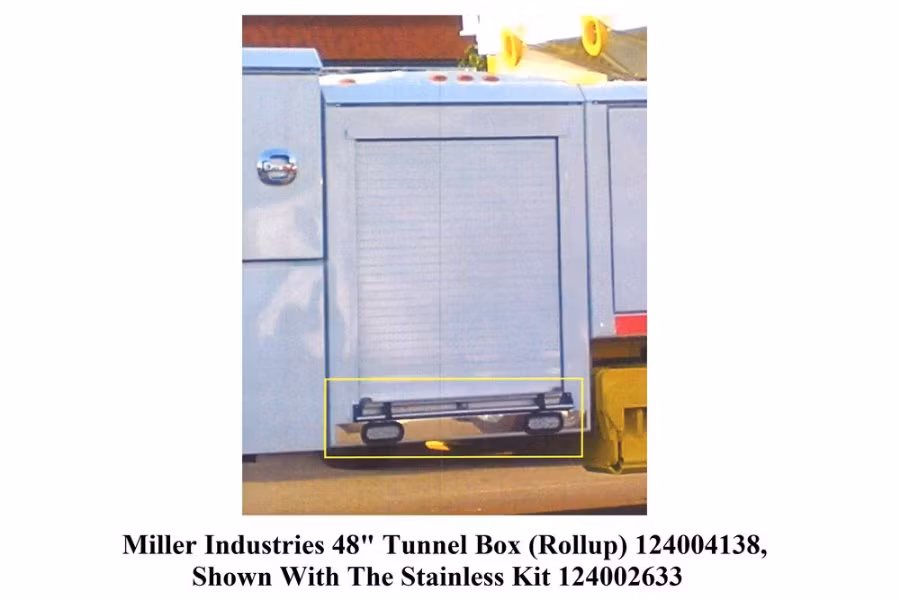 Miller Saddle Box Stainless Trim Kit