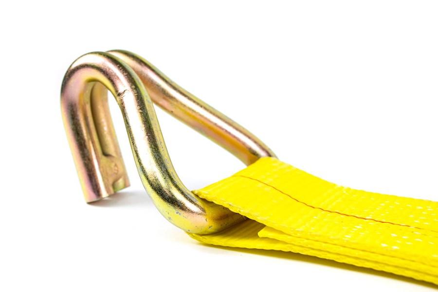 Zip's 3" Ratchet Tie-Down Assembly w/ Double J Hooks