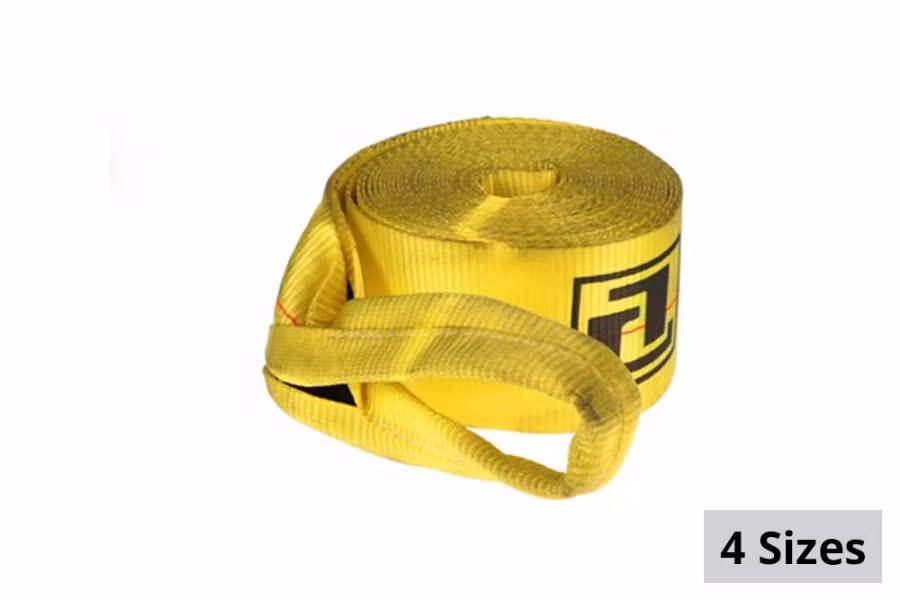 Ancra 4" Winch Strap w/ Half Twisted Loop