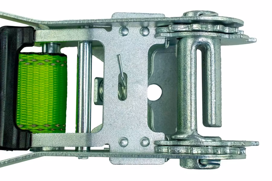 SafeAll 2" Cargo Tiedown with Double J Hook and Ergo Ratchet Buckle