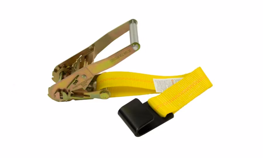 Zips 2"x18" Fixed End Cargo Strap with Flat Hook