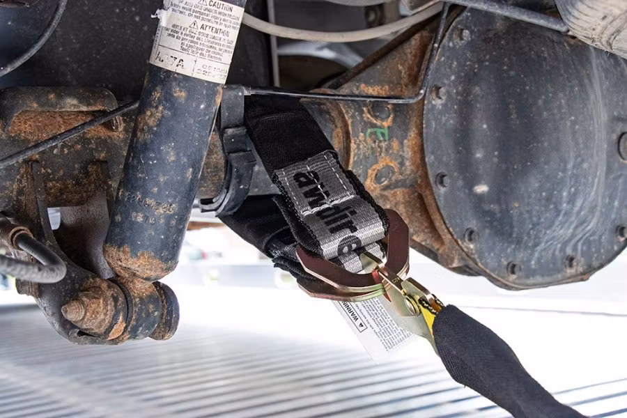 AW Direct Axle Strap with Keyhole, 2"W x 24"L