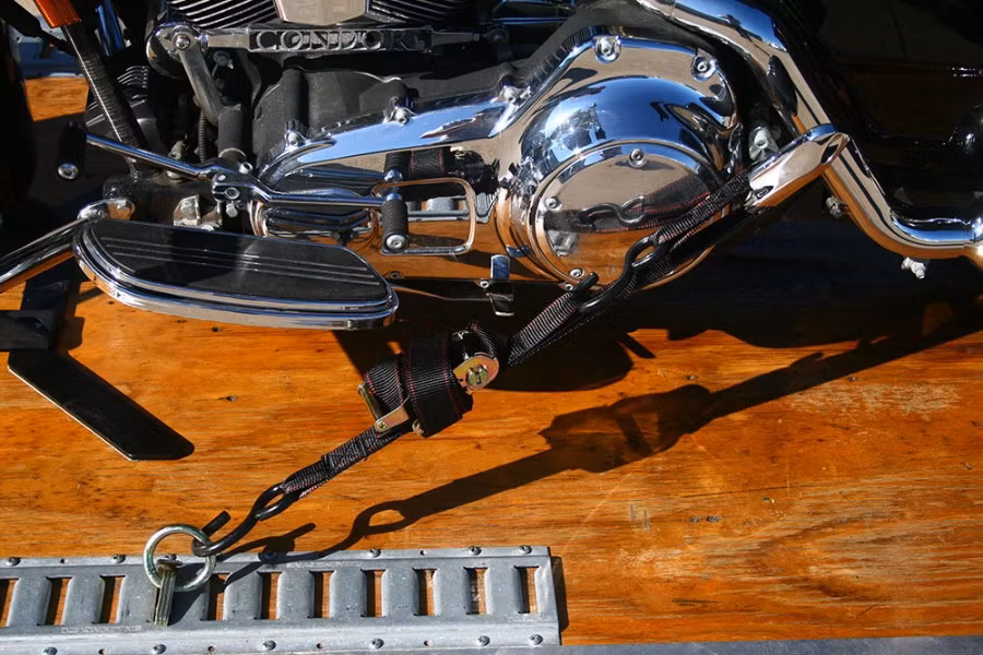 Condor Motorcycle Ratchet Tie-Down Straps