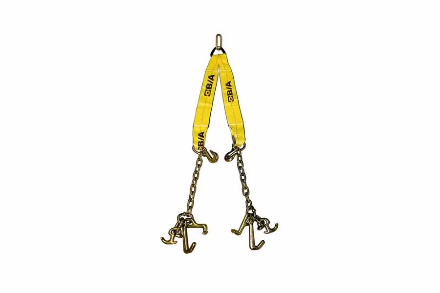 B/A Products Low Profile Adjustable V-Strap with R, T, and Mini J Hooks