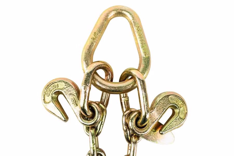 Zip's V-Chain Assembly with 8" J and Mini J Hooks