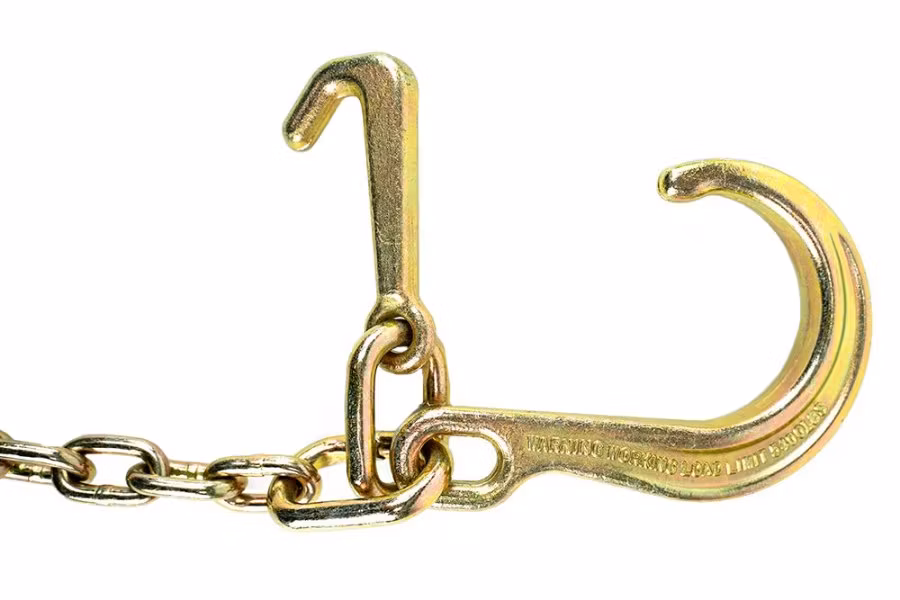 Zip's V-Chain Assembly with 8" J and Mini J Hooks