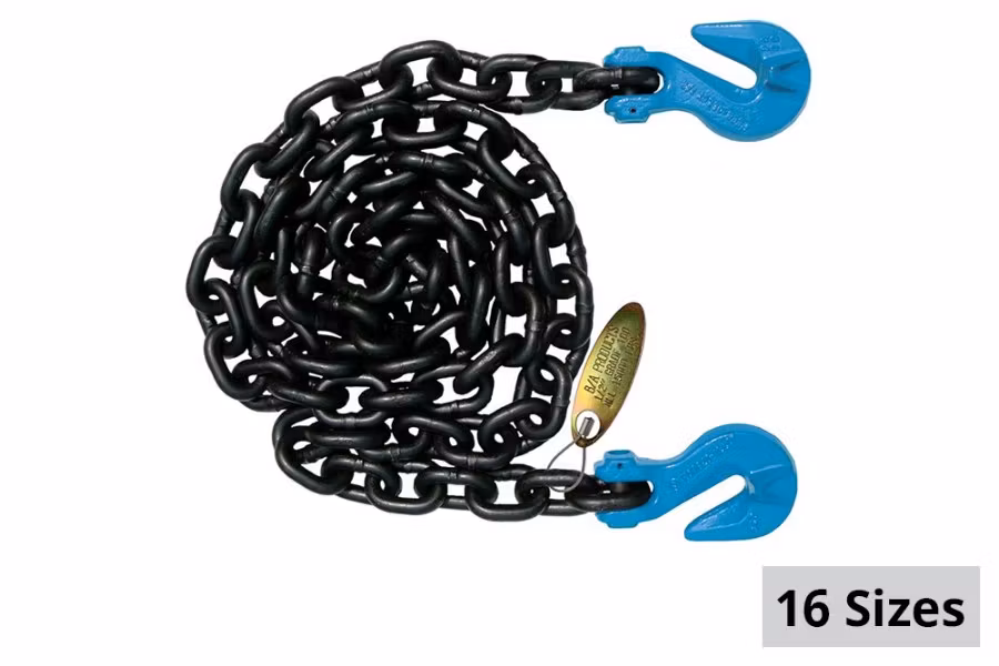 6644-b-a-products-g100-chain-assembly-w-cradle-grab-hooks-1.jpg B/A Products G100 Chain Assembly w/ Cradle Grab Hooks
