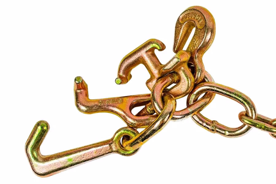 Zip's J-Chain Assembly with 15" J, Mini J, Grab, and Hammerhead Hooks