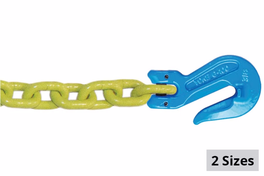 B/A Products G100 Hi-Vis Chain Assembly w/ Cradle Grab Hooks