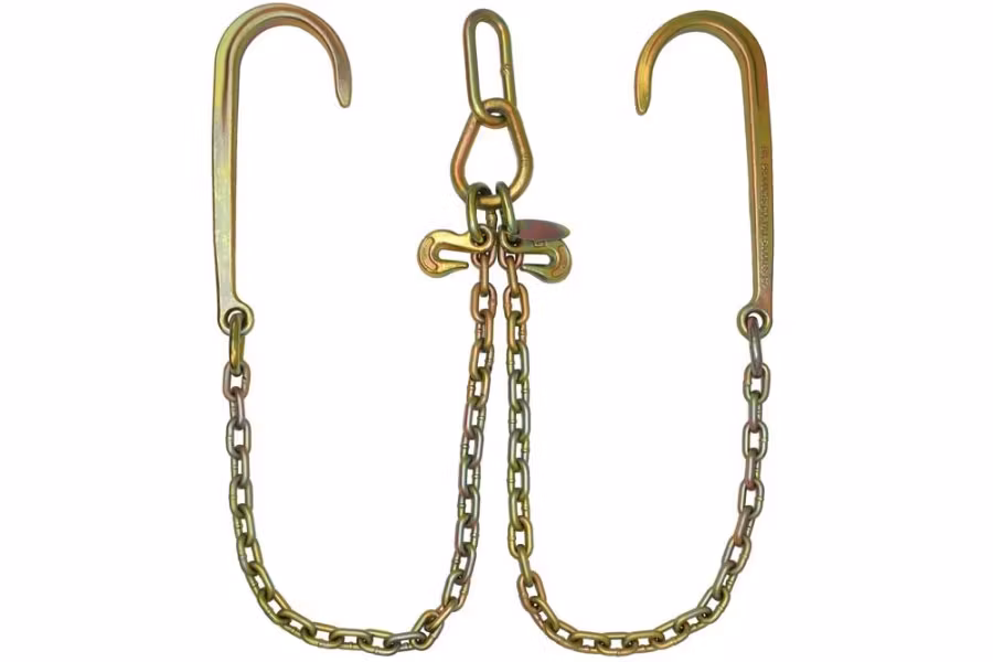 B/A Products V Chain Low Profile 15" J Hooks G70 (2' ONLY)