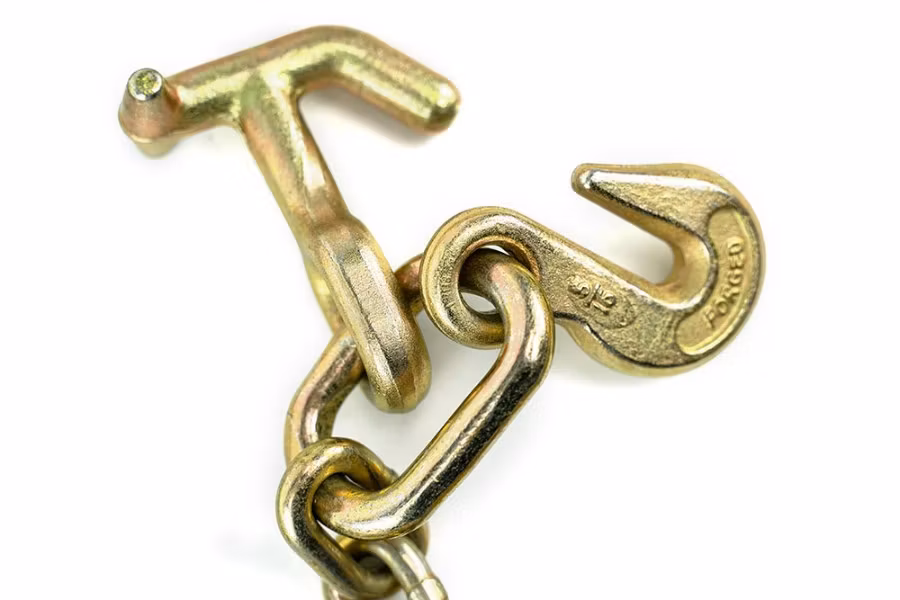 Zip's J-Chain Assembly with 8" J, Grab and Hammerhead Hook