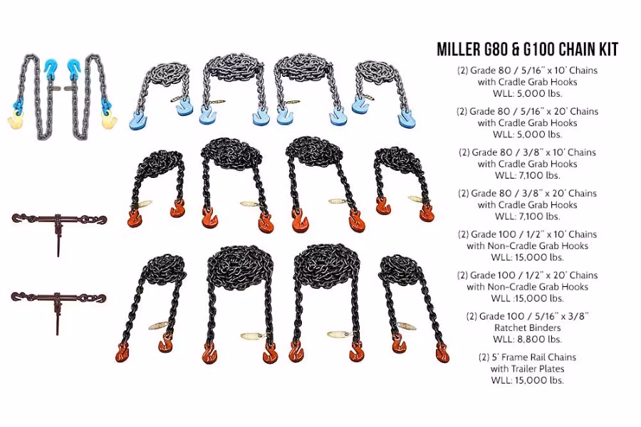 Miller Heavy Duty Chain Kit