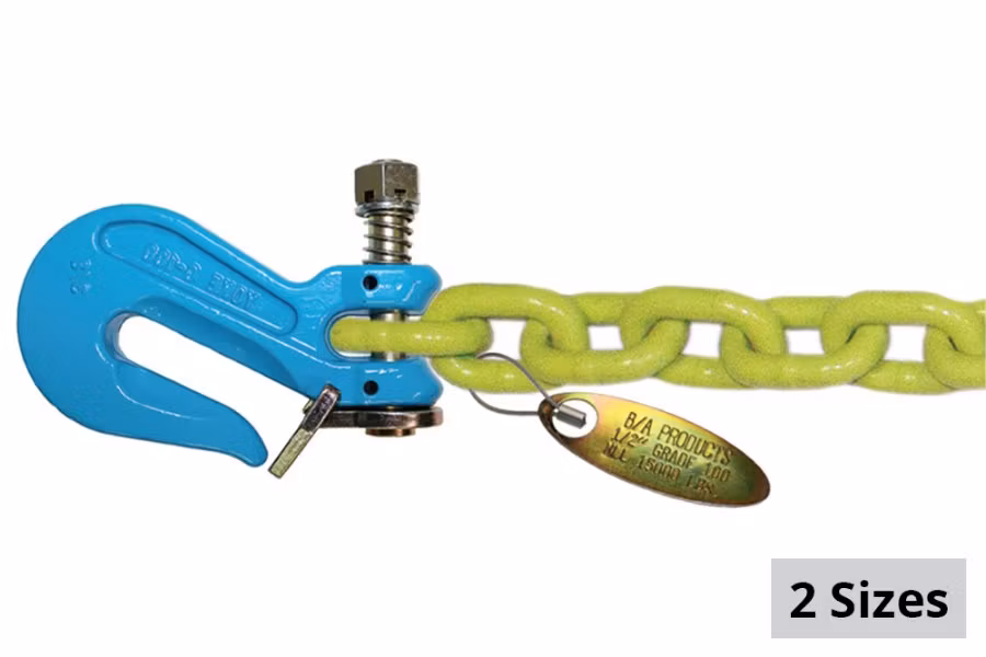 7076-b-a-products-g100-hi-vis-chain-assembly-w-twist-lock-grab-hooks-1.jpg B/A Products G100 Hi-Vis Chain Assembly w/ Twist Lock Grab Hooks