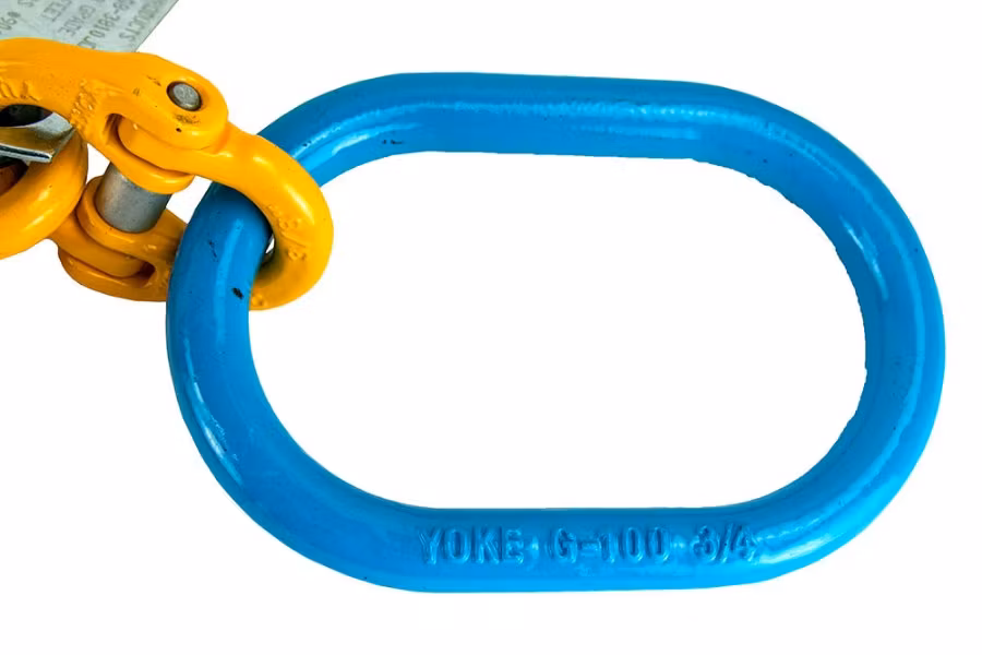 B/A Products Chain, Grade 80, 3/8" w/15" J-Hook, Grab and Master Link, 10'
