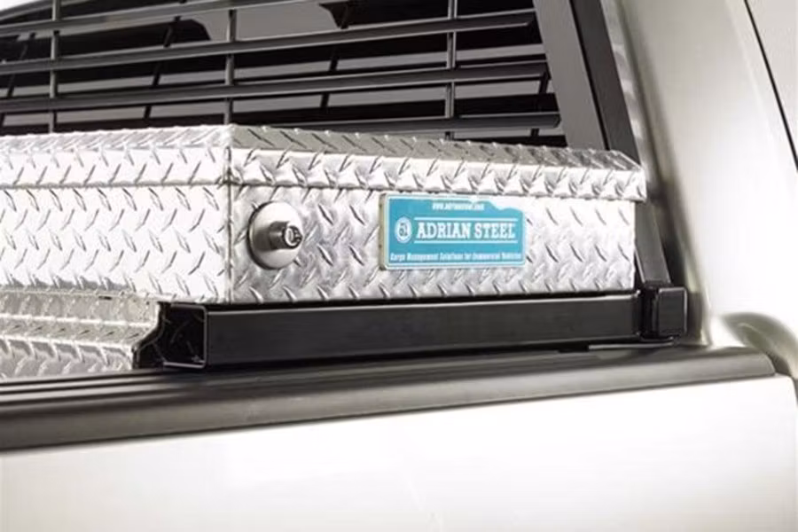 RealTruck BackRack 21" Toolbox HDW Kit 2017-2024 Ford