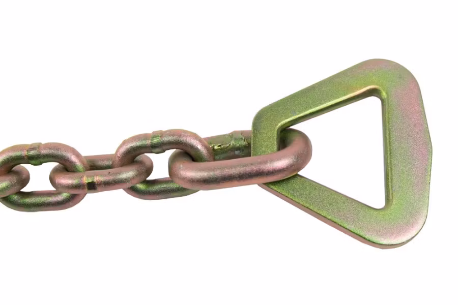 All-Grip Chain 3/8" x 18" w/ Grab Hook and Pear Link