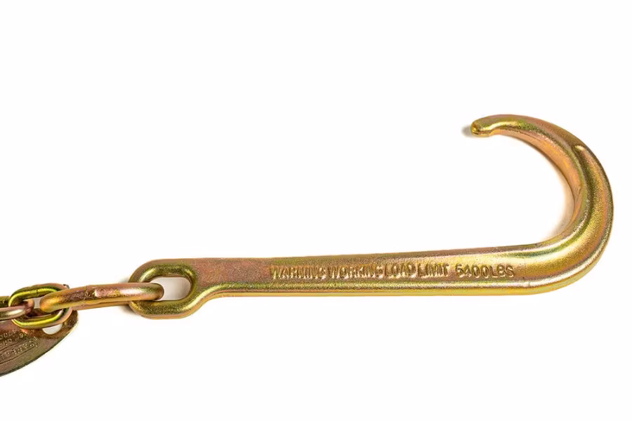 SafeAll J-Chain Assembly with 15" J Hook and Grab/T-Hook