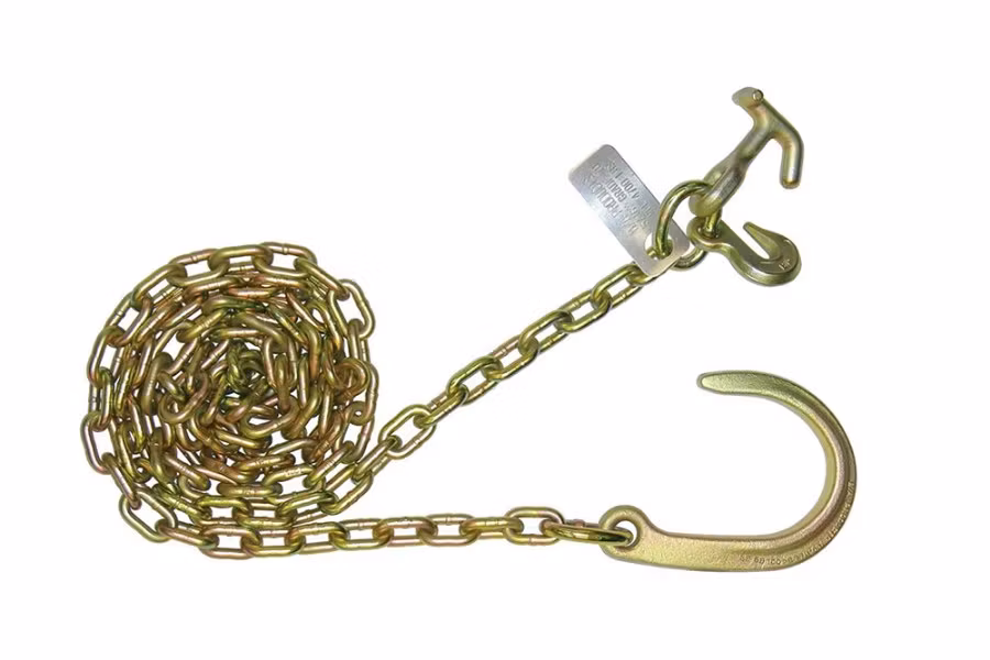 B/a Products J-Chain Assembly with 8" J-Hook and TJ Combo and Grab Hooks